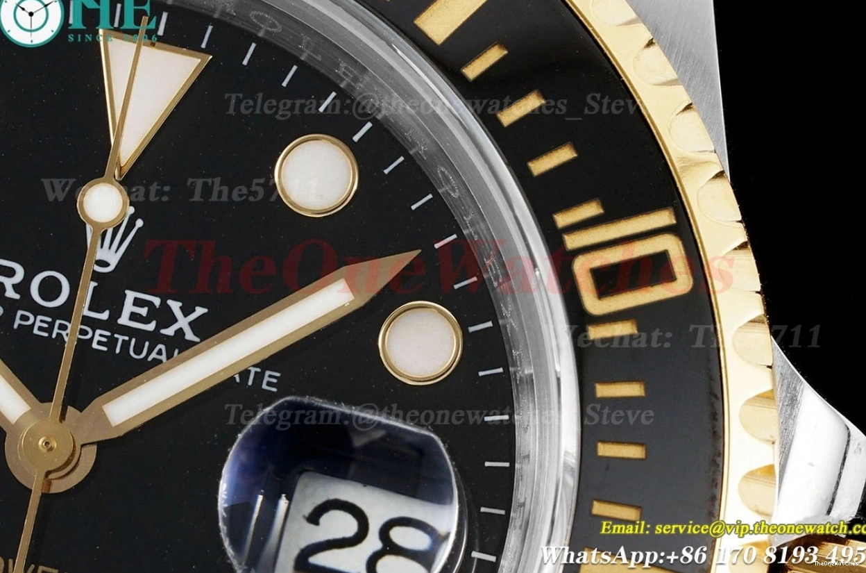 KF 126603LN 43mm Black SeaDweller YG Wrapped SS VR3235 Dot 0201